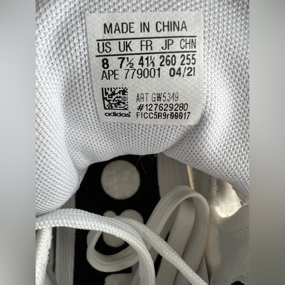 Mens Adidas Harden Vol. 5 Futurenatural Polka Dot Running Athletic Sneakers Sz 8 - Picture 8 of 9